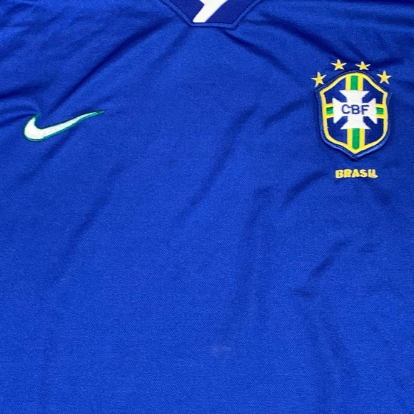 Vintage 1997 Brazil Nike Soccer Jersey - Picture 8 of 8